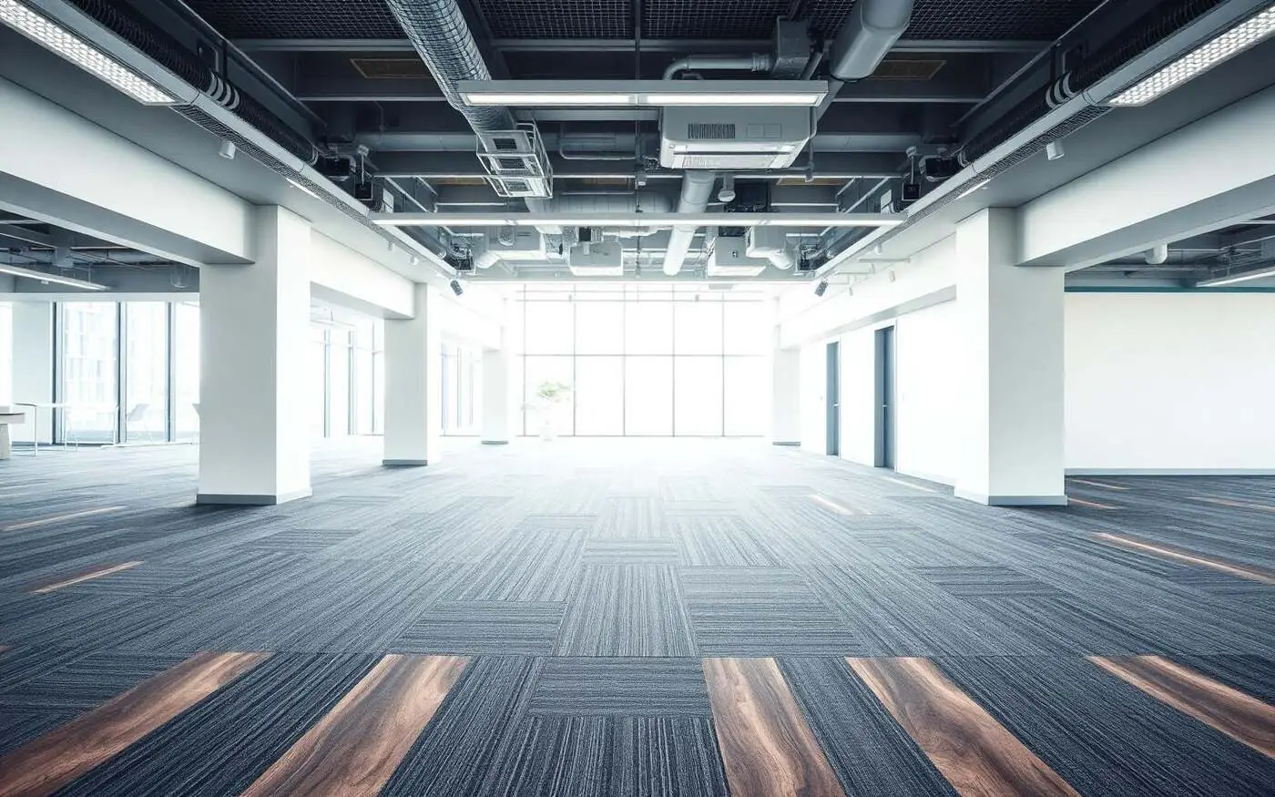 Carpet Tiles flooring installation